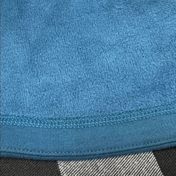 Athleta Cozy Karma Asymmetrical Pullover Sweatshirt 3X Enchanted Blue 383402 - Picture 9 of 16